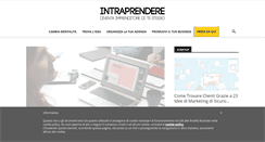 Desktop Screenshot of intraprendere.net